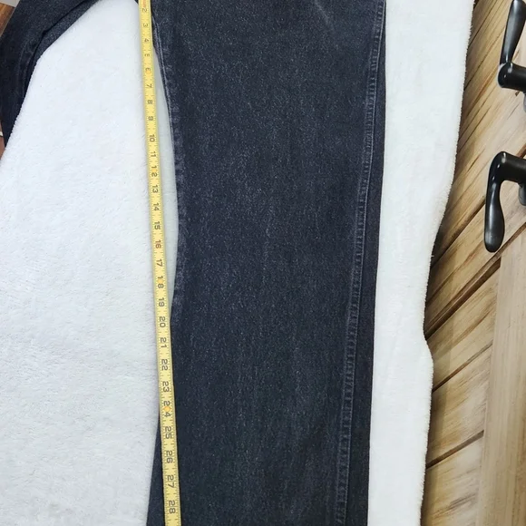 Wrangler Men's Vtg Cowboy Cut Regular Fit Black Jeans - made In USA 100% Cotton